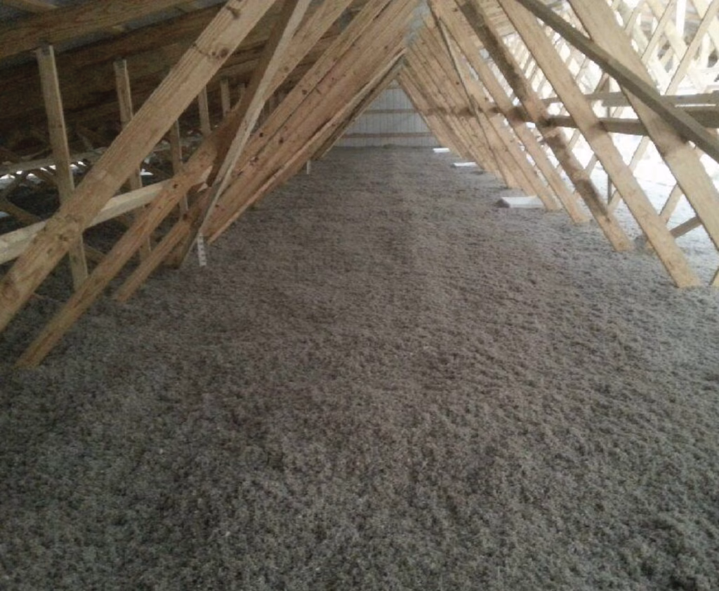 Just Spray It also does blown-in fibreglass in addition to spray foam insulation.
